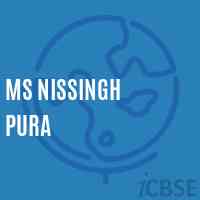 Ms Nissingh Pura Middle School Logo