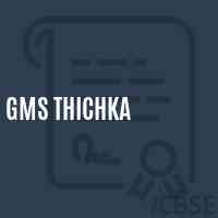 Gms Thichka Middle School Logo