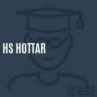 Hs Hottar Secondary School Logo