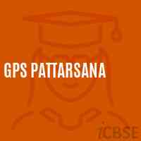 Gps Pattarsana Primary School Logo