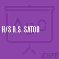 H/s R.S. Satoo Secondary School Logo
