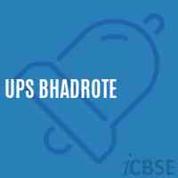 Ups Bhadrote Middle School Logo