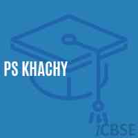 Ps Khachy Primary School Logo