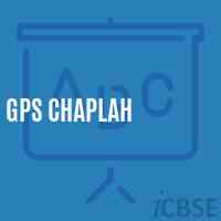 Gps Chaplah Primary School Logo