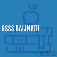 Gsss Baijnath High School Logo