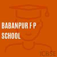 Babanpur F P School Logo