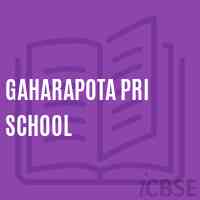 Gaharapota Pri School Logo