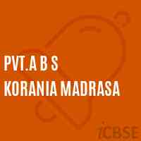 Pvt.A B S Korania Madrasa Primary School Logo