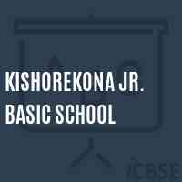 Kishorekona Jr. Basic School Logo