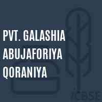 Pvt. Galashia Abujaforiya Qoraniya Primary School Logo