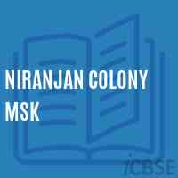 Niranjan Colony Msk School Logo