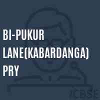 Bi-Pukur Lane(Kabardanga)Pry Primary School Logo