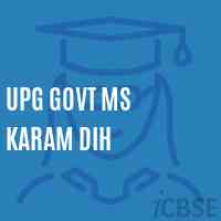 Upg Govt Ms Karam Dih Middle School Logo