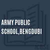 Army Public School,Bengdubi Logo