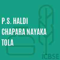 P.S. Haldi Chapara Nayaka Tola Middle School Logo