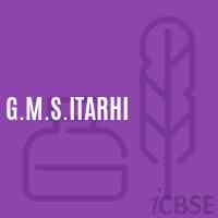 G.M.S.Itarhi Middle School Logo