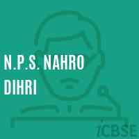 N.P.S. Nahro Dihri Primary School Logo