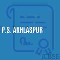 P.S. Akhlaspur Primary School Logo