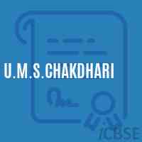 U.M.S.Chakdhari Middle School Logo