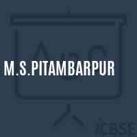 M.S.Pitambarpur Middle School Logo
