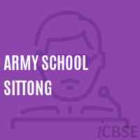 Army School Sittong Logo