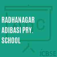 Radhanagar Adibasi Pry. School Logo