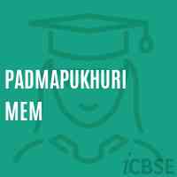 Padmapukhuri Mem Middle School Logo