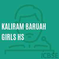 Kaliram Baruah Girls Hs Secondary School Logo