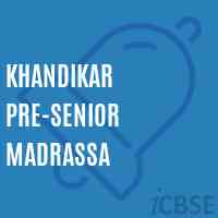 Khandikar Pre-Senior Madrassa Middle School Logo