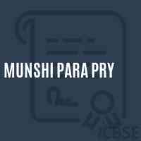 Munshi Para Pry Primary School Logo