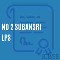No 2 Subansri Lps Primary School Logo