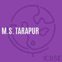 M.S. Tarapur Middle School Logo