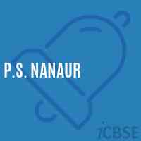 P.S. Nanaur Primary School Logo