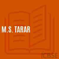 M.S. Tarar Middle School Logo