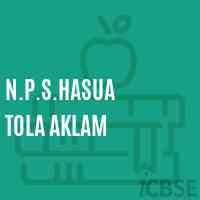 N.P.S.Hasua Tola Aklam Primary School Logo