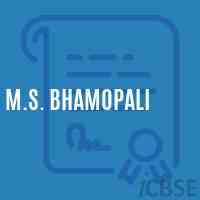 M.S. Bhamopali Middle School Logo