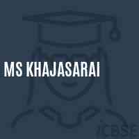 Ms Khajasarai Middle School Logo