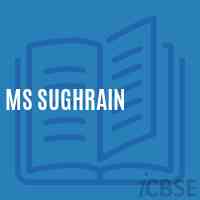 Ms Sughrain Middle School Logo