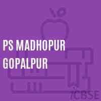 Ps Madhopur Gopalpur Primary School Logo
