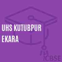 Uhs Kutubpur Ekara Secondary School Logo