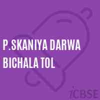 P.Skaniya Darwa Bichala Tol Primary School Logo
