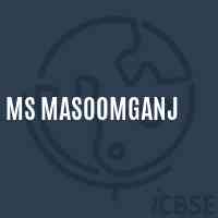 Ms Masoomganj Middle School Logo