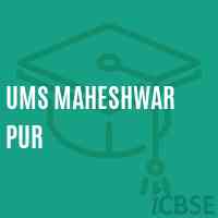 Ums Maheshwar Pur Middle School Logo
