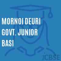 Mornoi Deuri Govt. Junior Basi Primary School Logo