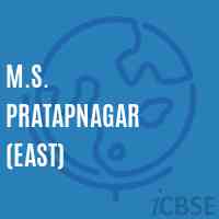 M.S. Pratapnagar (East) Middle School Logo