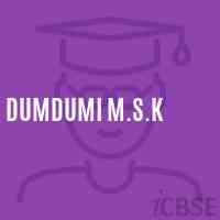 Dumdumi M.S.K School Logo