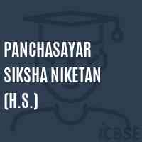 Panchasayar Siksha Niketan (H.S.) High School Logo