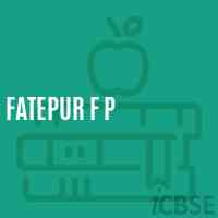 Fatepur F P Primary School Logo