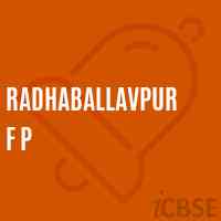 Radhaballavpur F P Primary School Logo