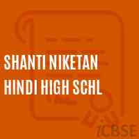 Shanti Niketan Hindi High Schl Senior Secondary School Logo